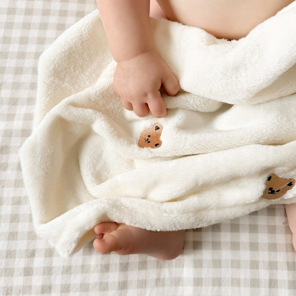 Cozy Bear Baby Blanket