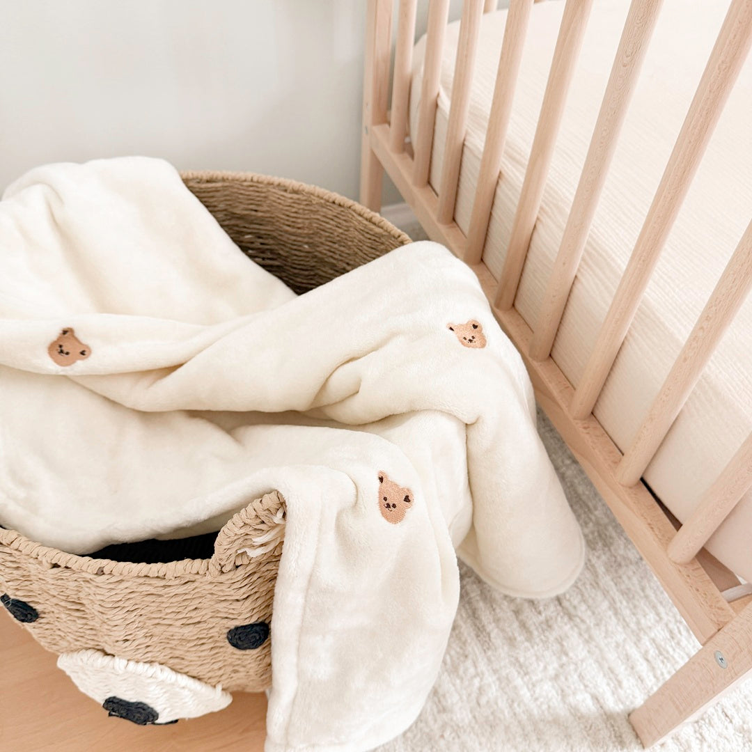 Cozy Bear Baby Blanket