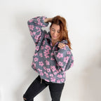 Camille Blossom Fleece Sweater