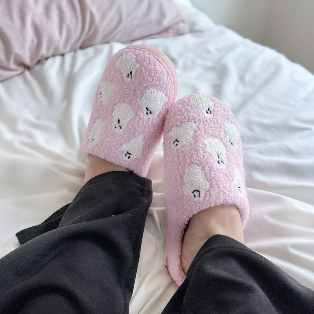 Spooky Ghost Slippers