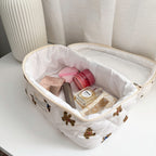 3 PCS Teddy Bear Makeup Bags