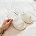 Zoey Linen Slippers