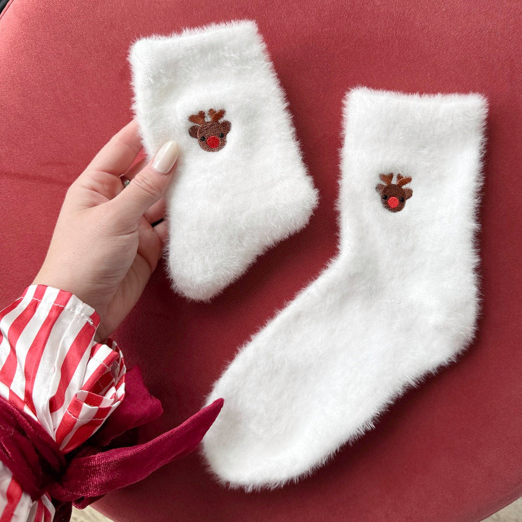 Fuzzy Christmas Socks Pack