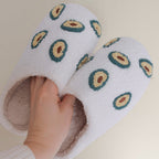 Avocado Plush Slippers