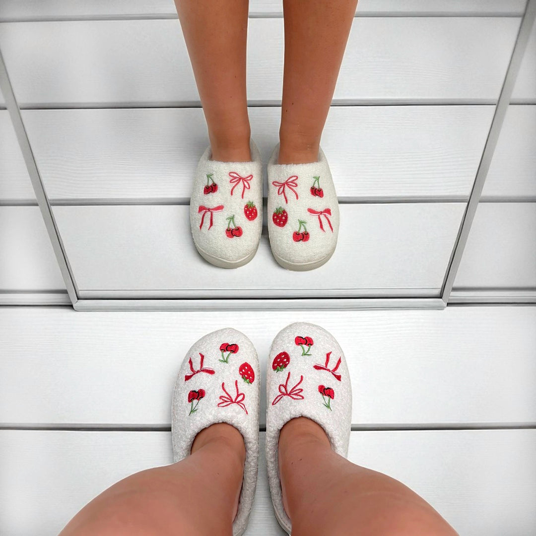 Berry & Bow Slippers