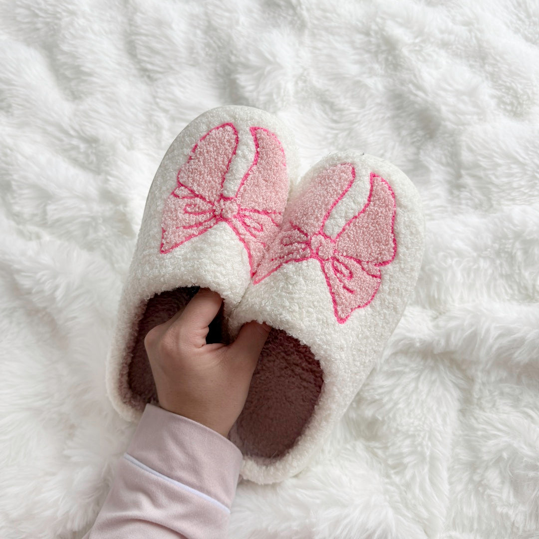 Classic Bow Slippers