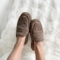 Ava Soft Teddy Slippers