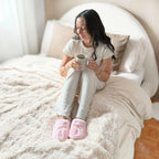 Flamingo Plush Slippers