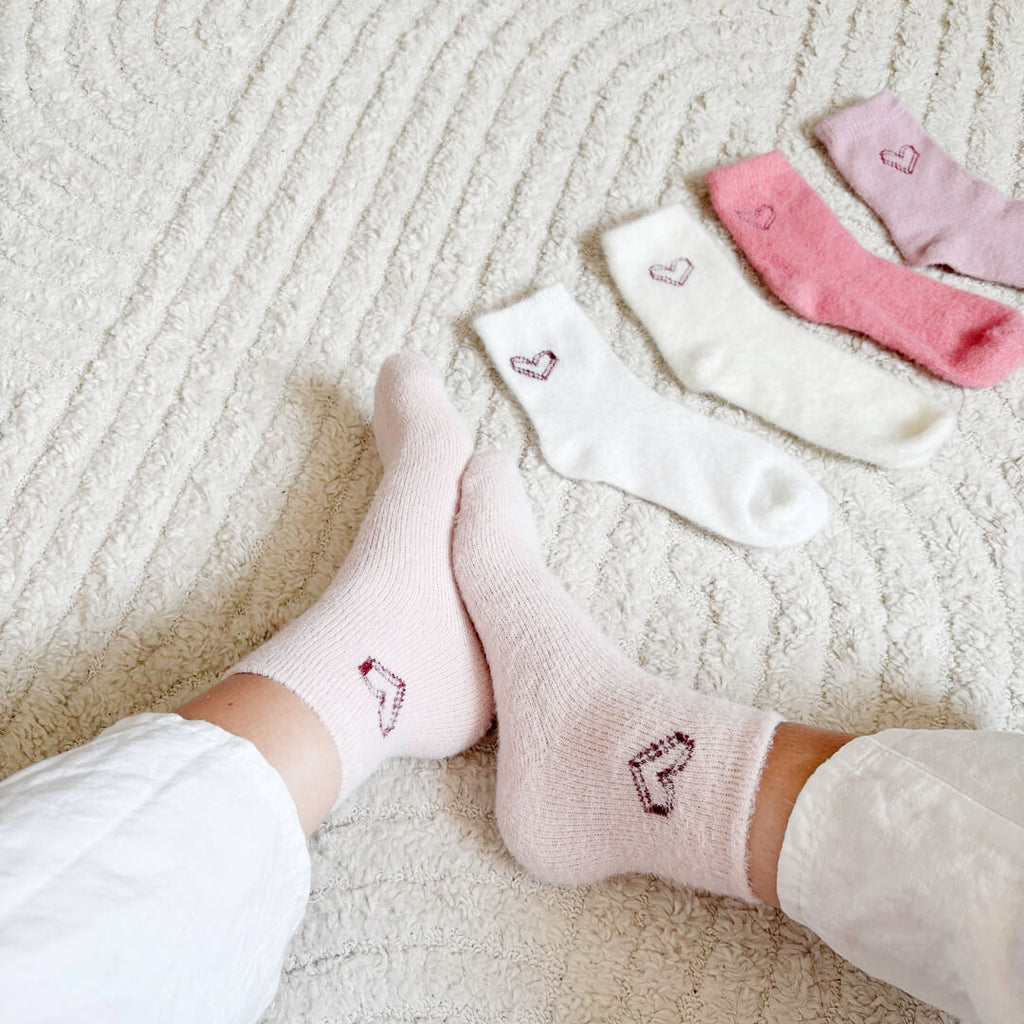 Cozy Heart Socks Pack
