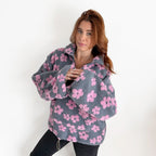 Camille Blossom Fleece Sweater