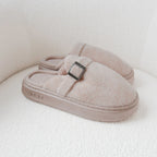 Ava Fuzzy Platform Slippers