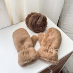 SleekerLife Plush Mittens