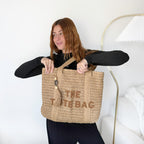 Maddie Straw Tote Bag