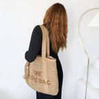 Maddie Straw Tote Bag